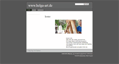 Desktop Screenshot of helga-art.de