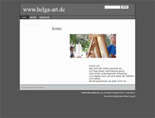 Tablet Screenshot of helga-art.de